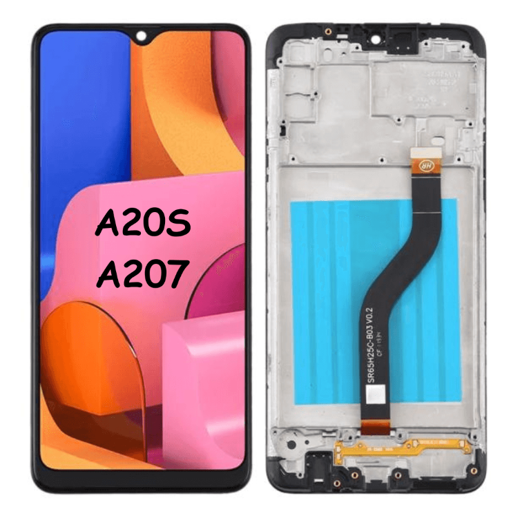 LCD Screen for Samsung Galaxy A20s A207 Digitizer Full Assembly with Frame (Black) - Best Cell Phone Parts Distributor in Canada, Parts Source LCD Screen for Samsung Galaxy A20s A207 Digitizer Full Assembly with Frame (Black) - Best Cell Phone Parts Distributor in Canada, Parts Source